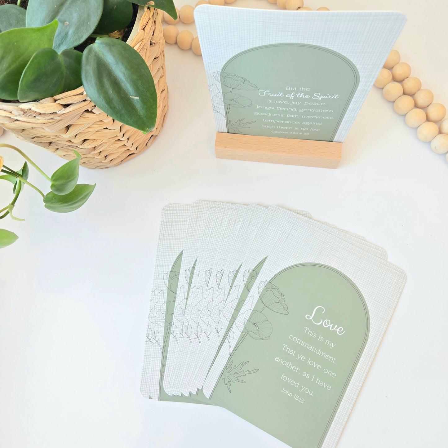 Fruits Of The Spirit Card Set | Scripture Memory Tool