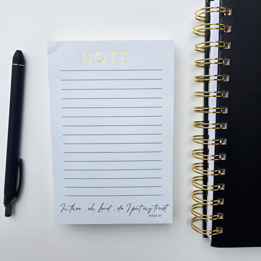 Simple "Trust" Notepad - Chunky Notepad